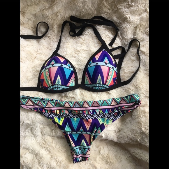 Other - NWOT Printed Swimsuit